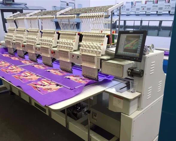 Wonyo 6 Head 12 Needles Cap Embroidery Machine