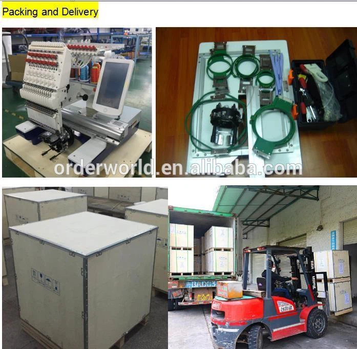 Single Head Sequin Embroidery Machine For Shirts