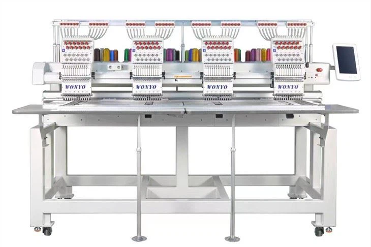 China Good Sells 4 Heads12 Needles Apparel Computerized Embroidery Machine Sale
