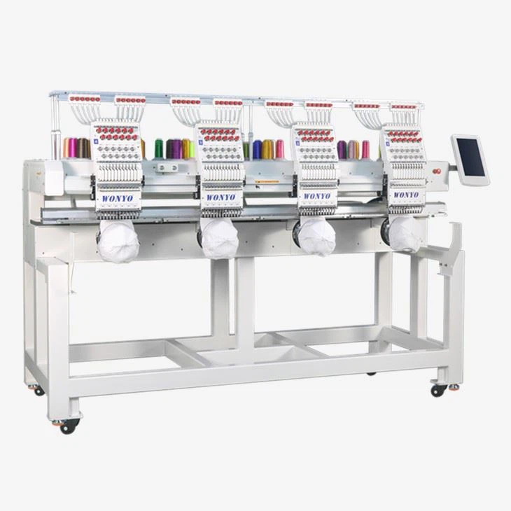 Wonyo 4-head Embroidery Machine With 9/12/15 Needles Monogram Machines Μηχανές Κεντήματος Υπολογιστών